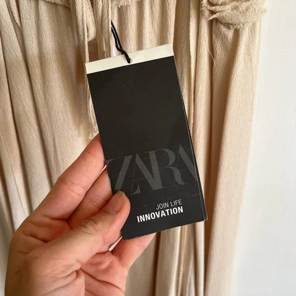 Zara Cream Maxi Dress - Picture 10 of 10